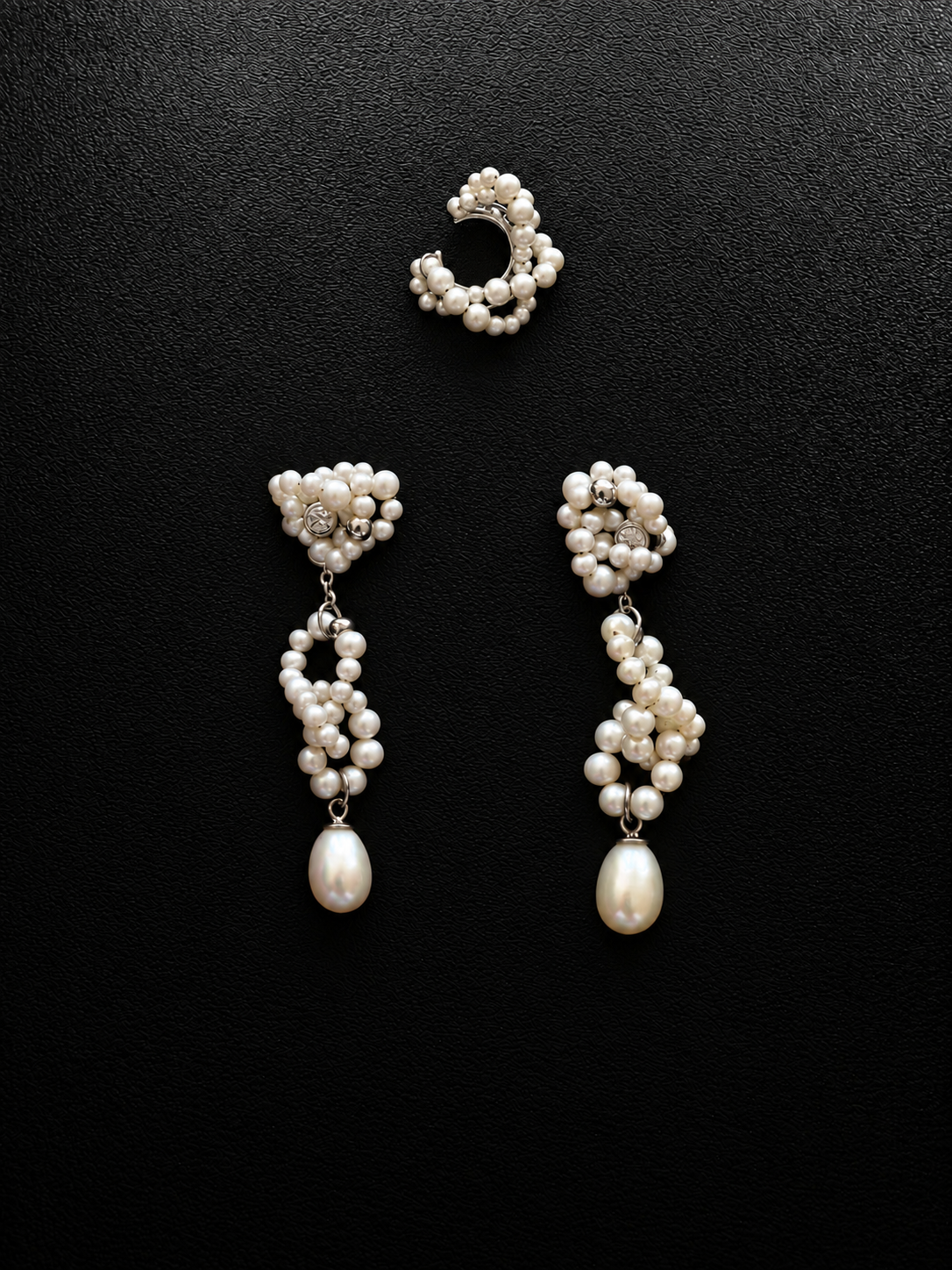 "TWINE" EAR SET SILVER