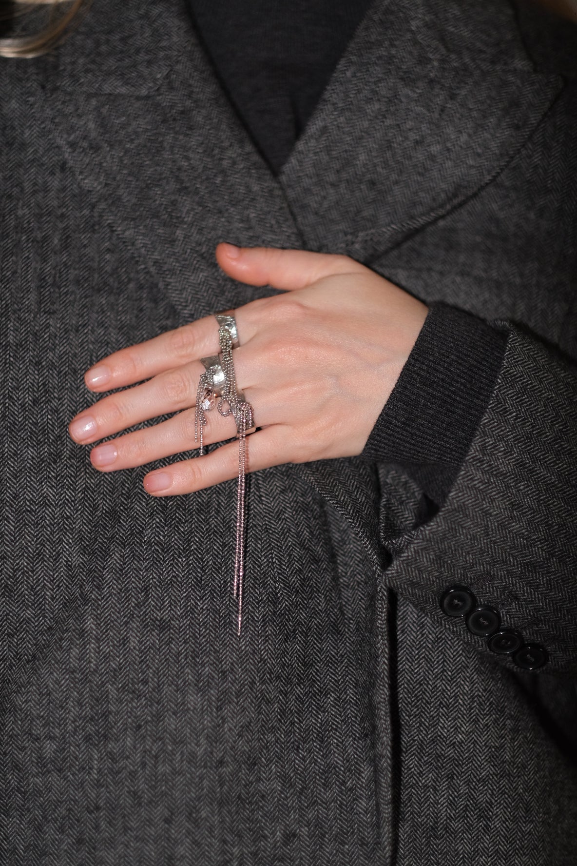 "BRISÉE" RING SILVER