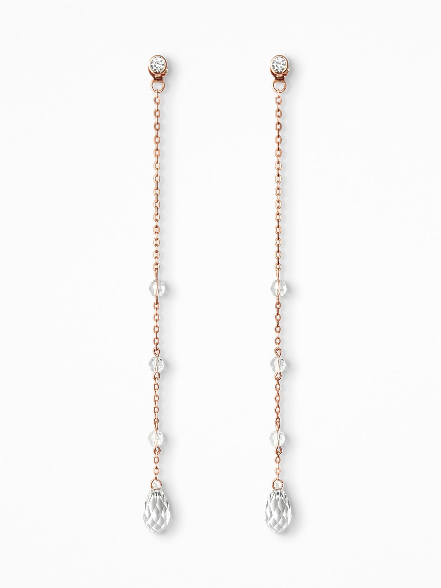 "WET" EAR SET VERMEIL