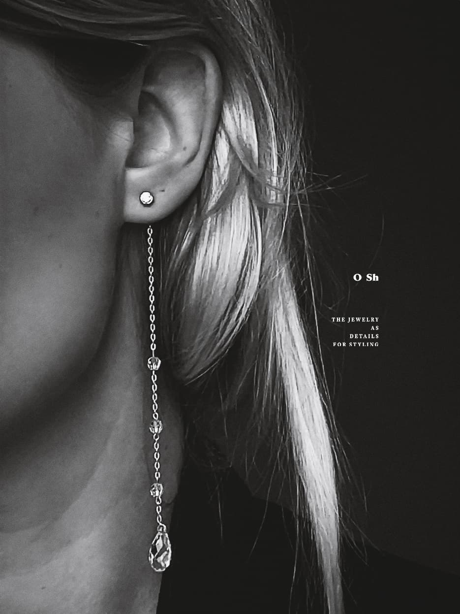 "LUMIDROPS" EARRINGS SILVER