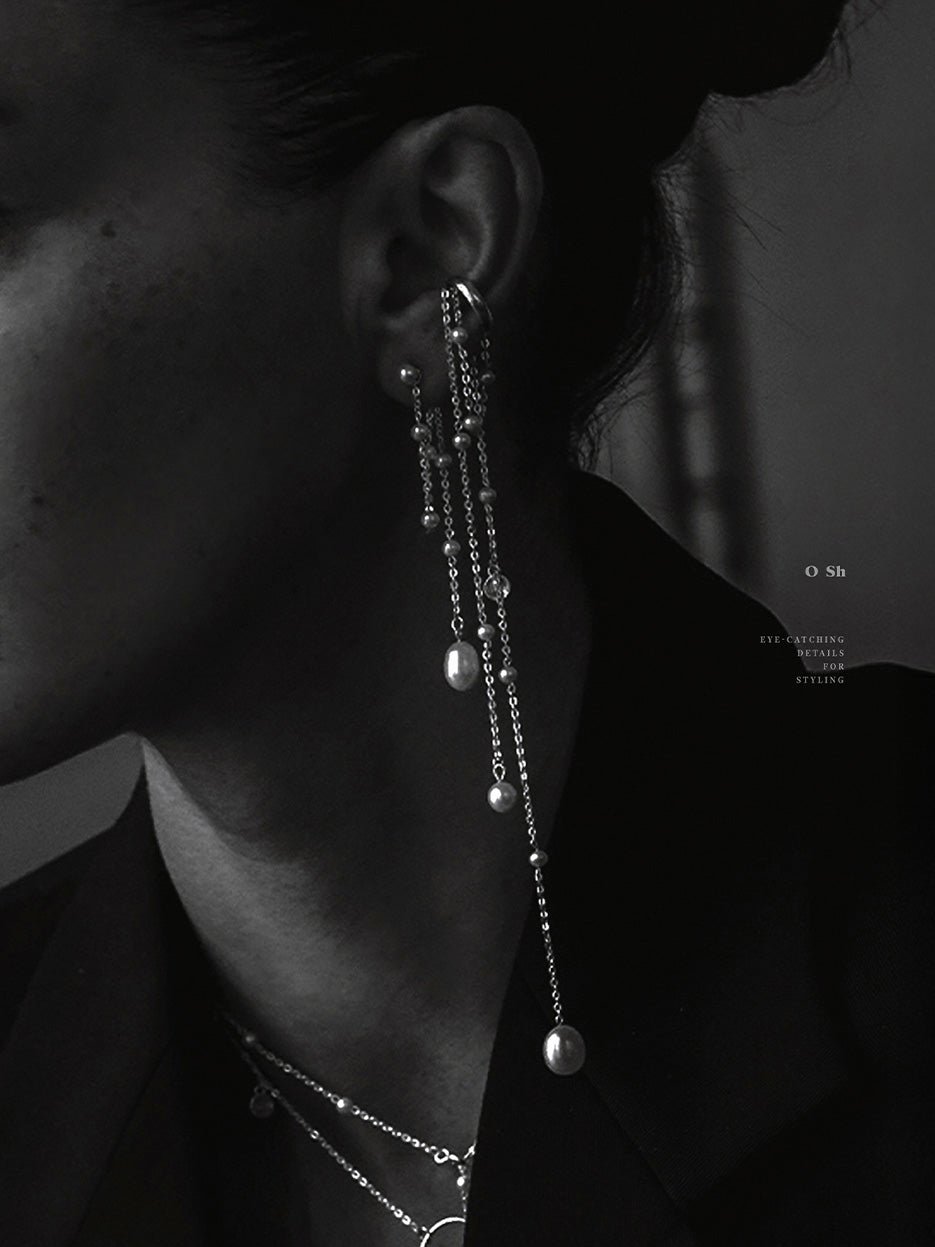 "ETHEREAL ELEGANCE" EAR SET VERMEIL