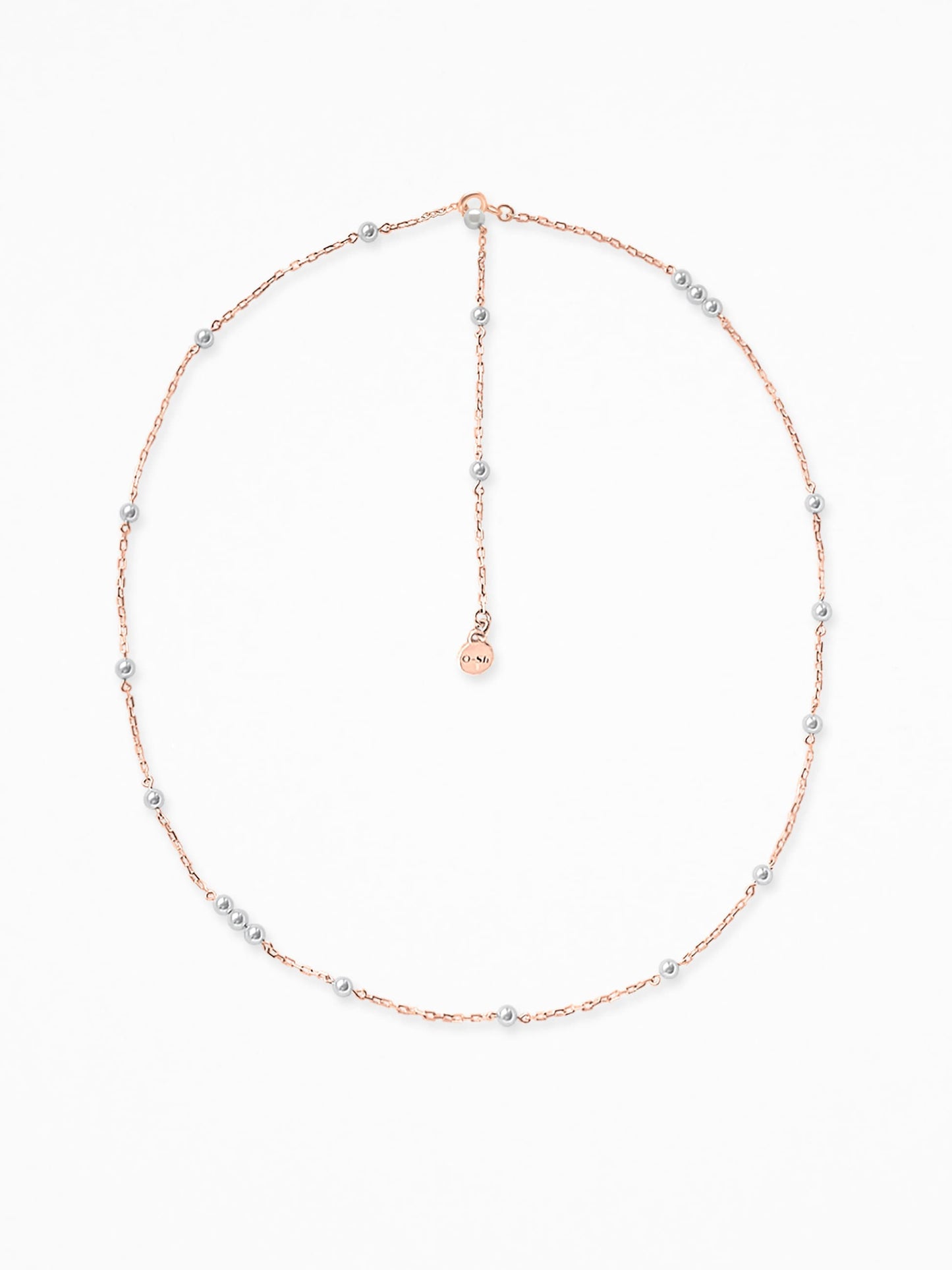 "PEARLCHAIN" NECKLACE VERMEIL