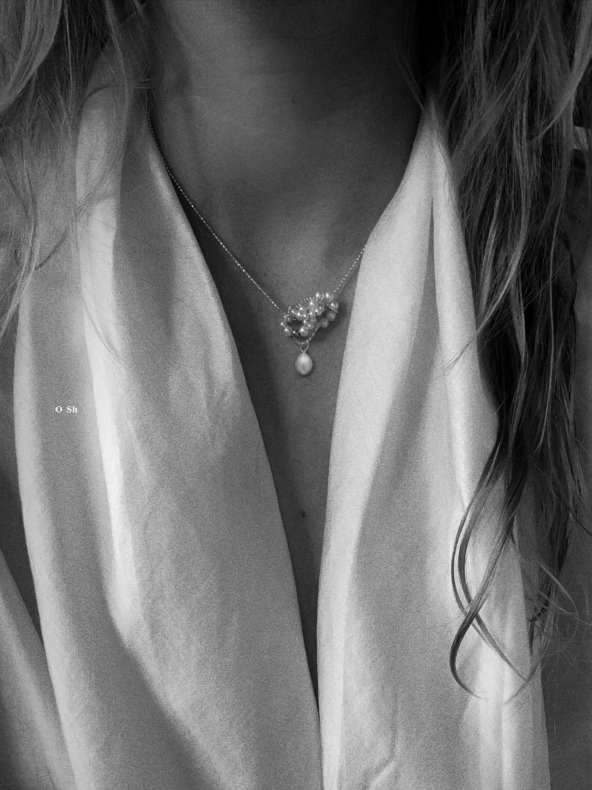"TRESSA" NECKLACE SILVER