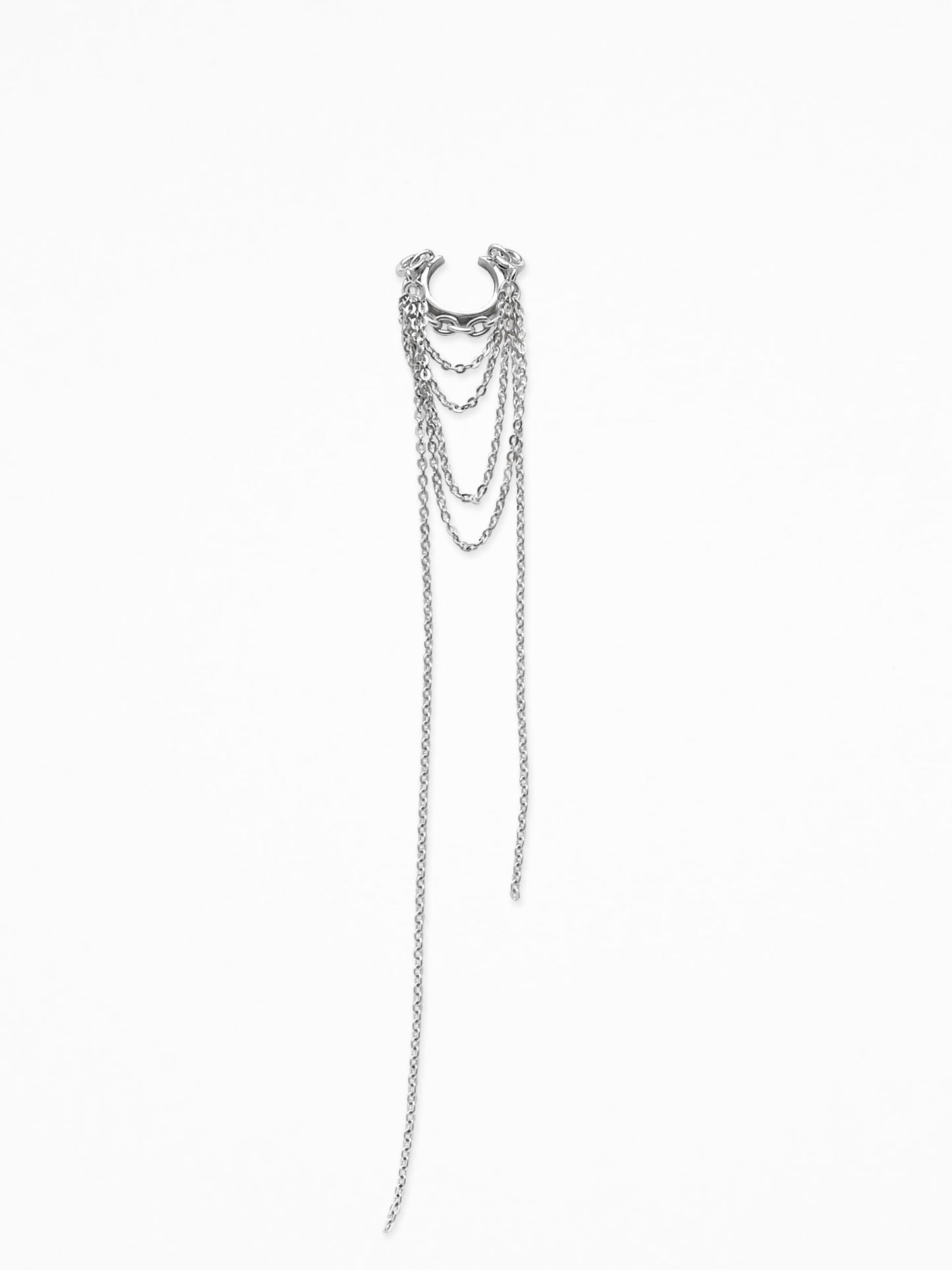 CHANGE-PENDANT EAR CUFF