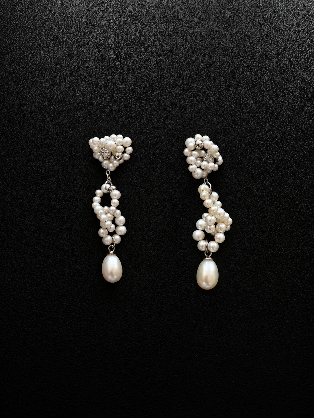 "TWINE" EARRINGS SILVER