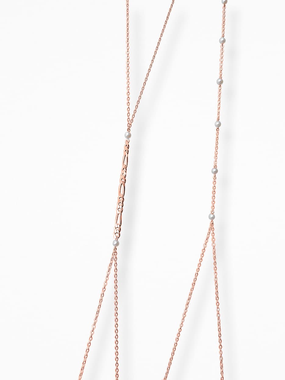 HARNESS BODY CHAIN VERMEIL