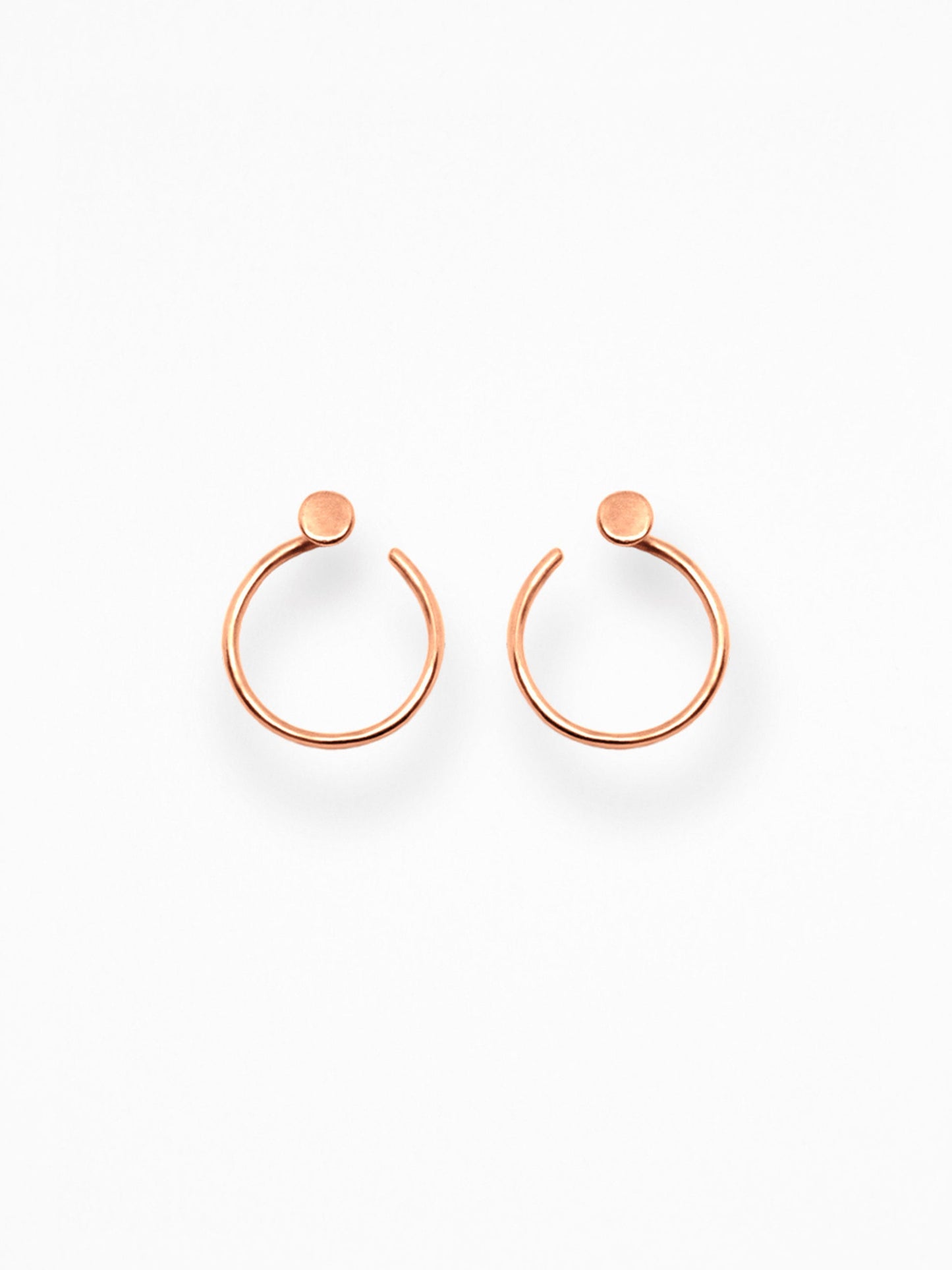 "O EASY" EARRINGS VERMEIL