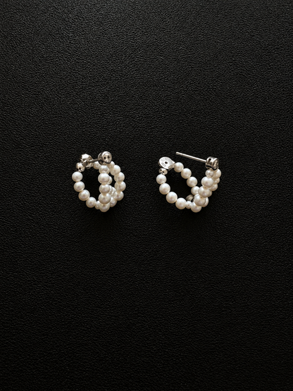 "TULLEE" EARRINGS SILVER