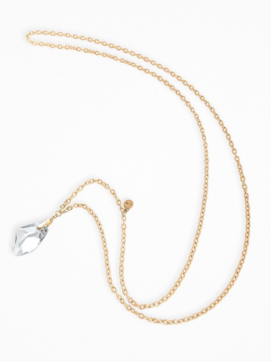 "GAZE GRABBER" NECKLACE VERMEIL