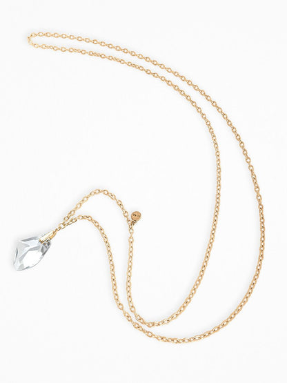 "GAZE GRABBER" NECKLACE VERMEIL