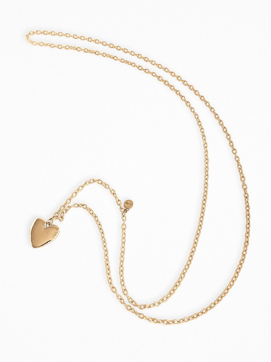 SILVER HEART NECKLACE