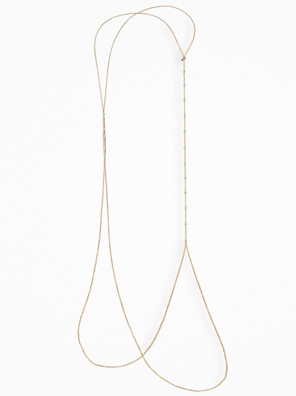 "HARNESS" BODY CHAIN VERMEIL