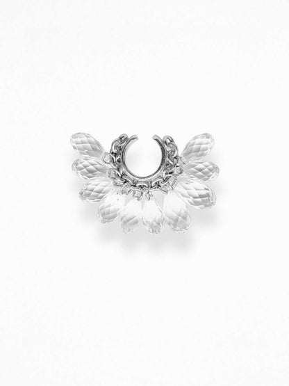 "GLIMM" EAR SET SILVER