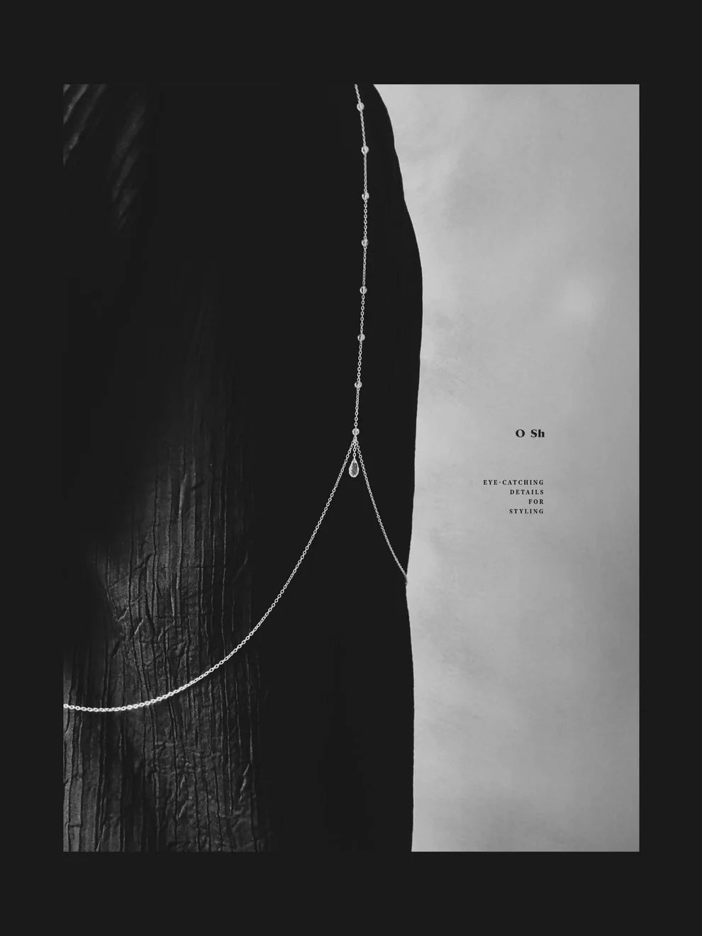 "HARNESS" BODY CHAIN VERMEIL