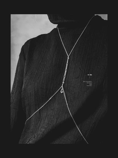 "HARNESS" BODY CHAIN VERMEIL