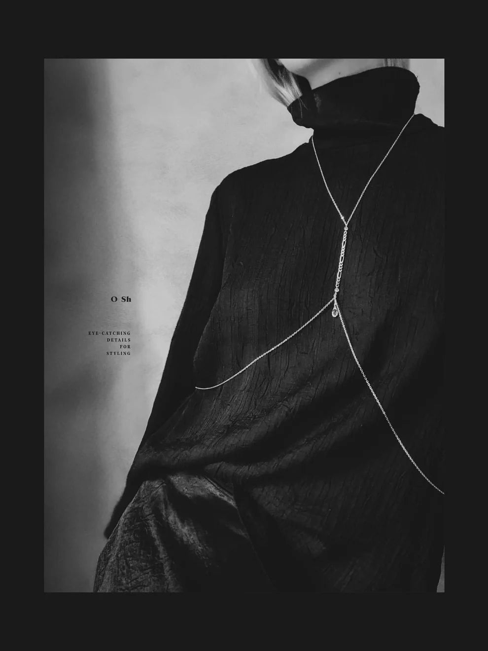 "HARNESS" BODY CHAIN VERMEIL