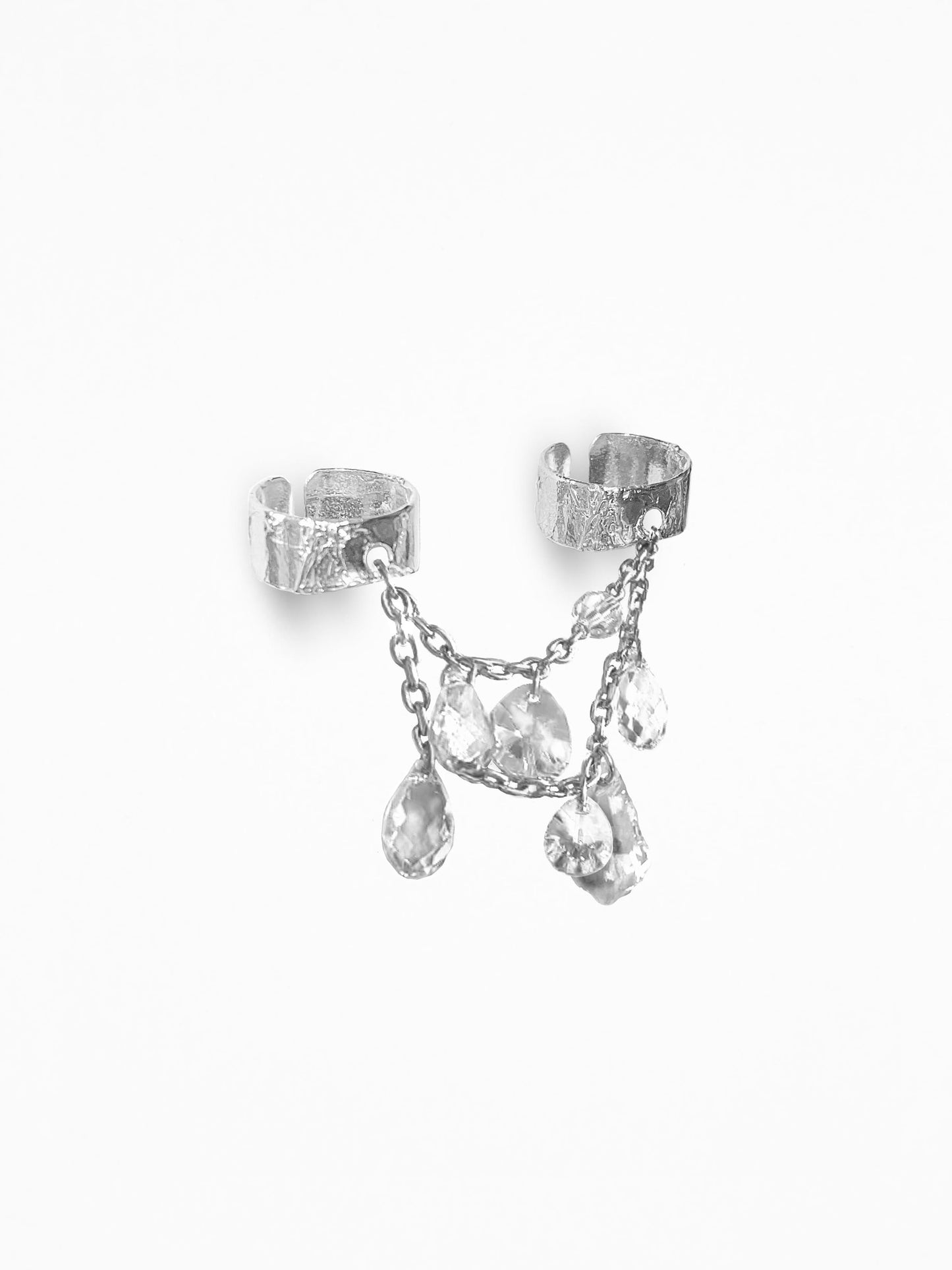 "PONT DE CRISTAL" RINGS SILVER