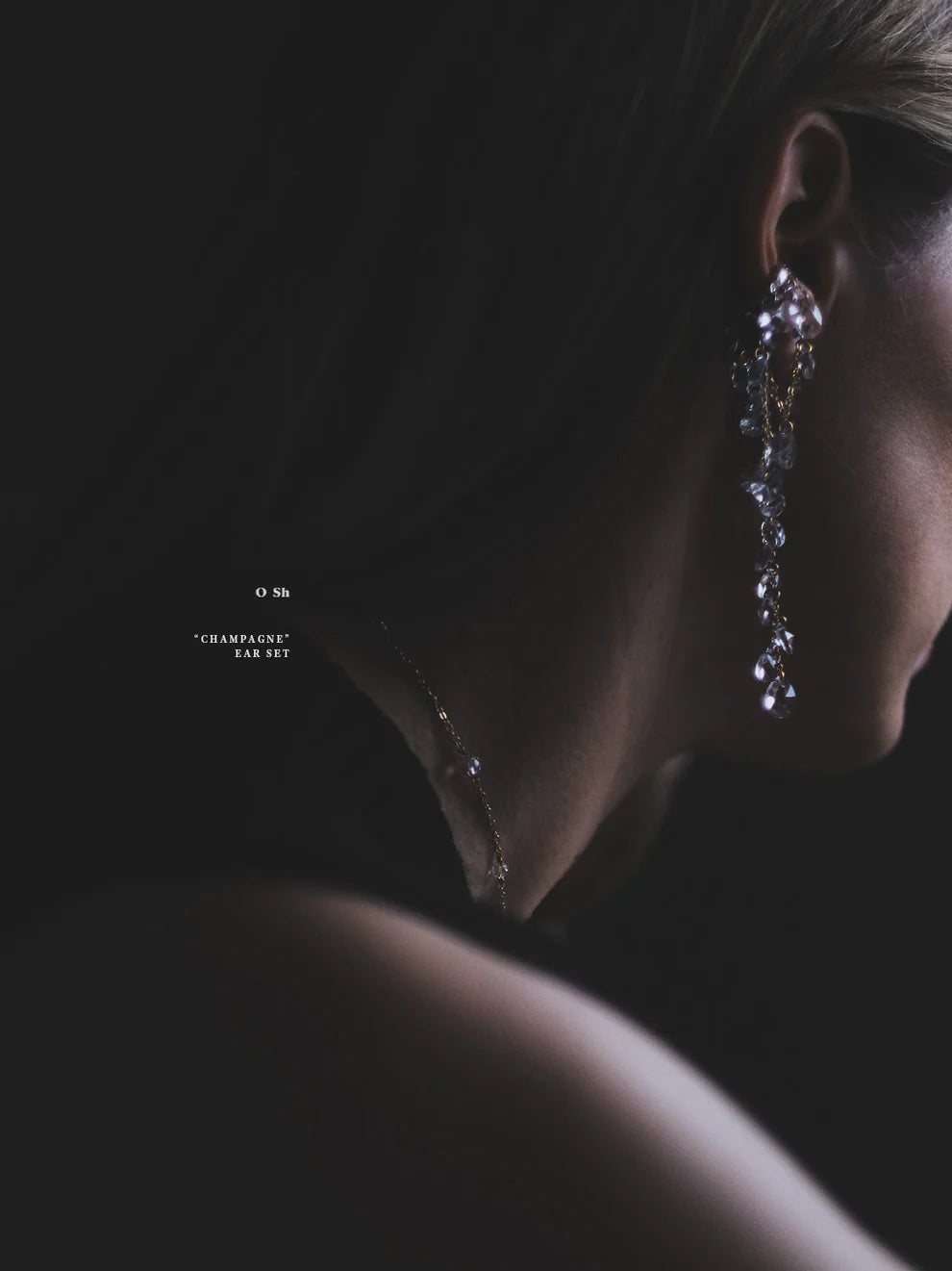 "CHAMPAGNE" EARRINGS VERMEIL