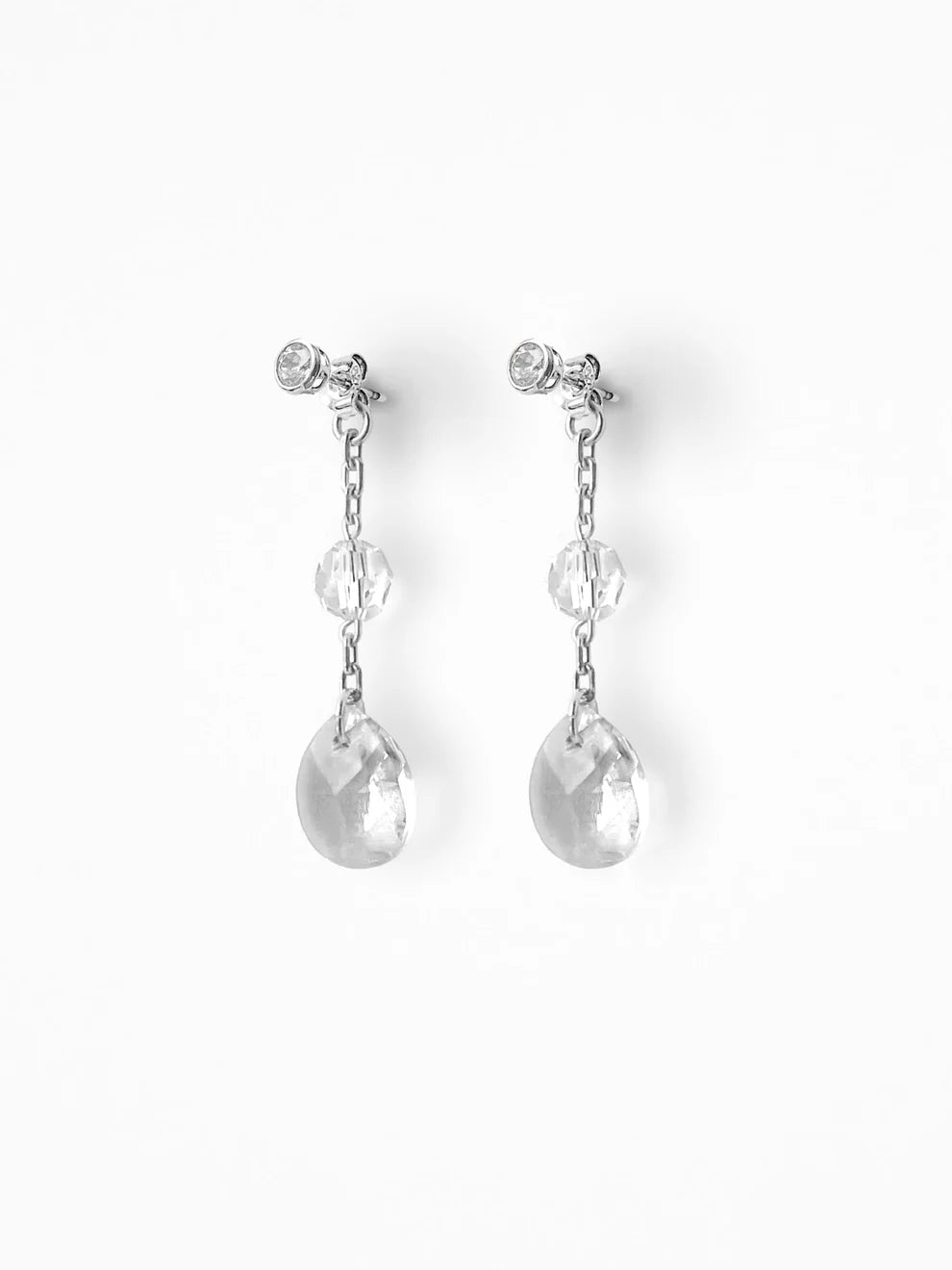 "GLIMM" EAR SET SILVER