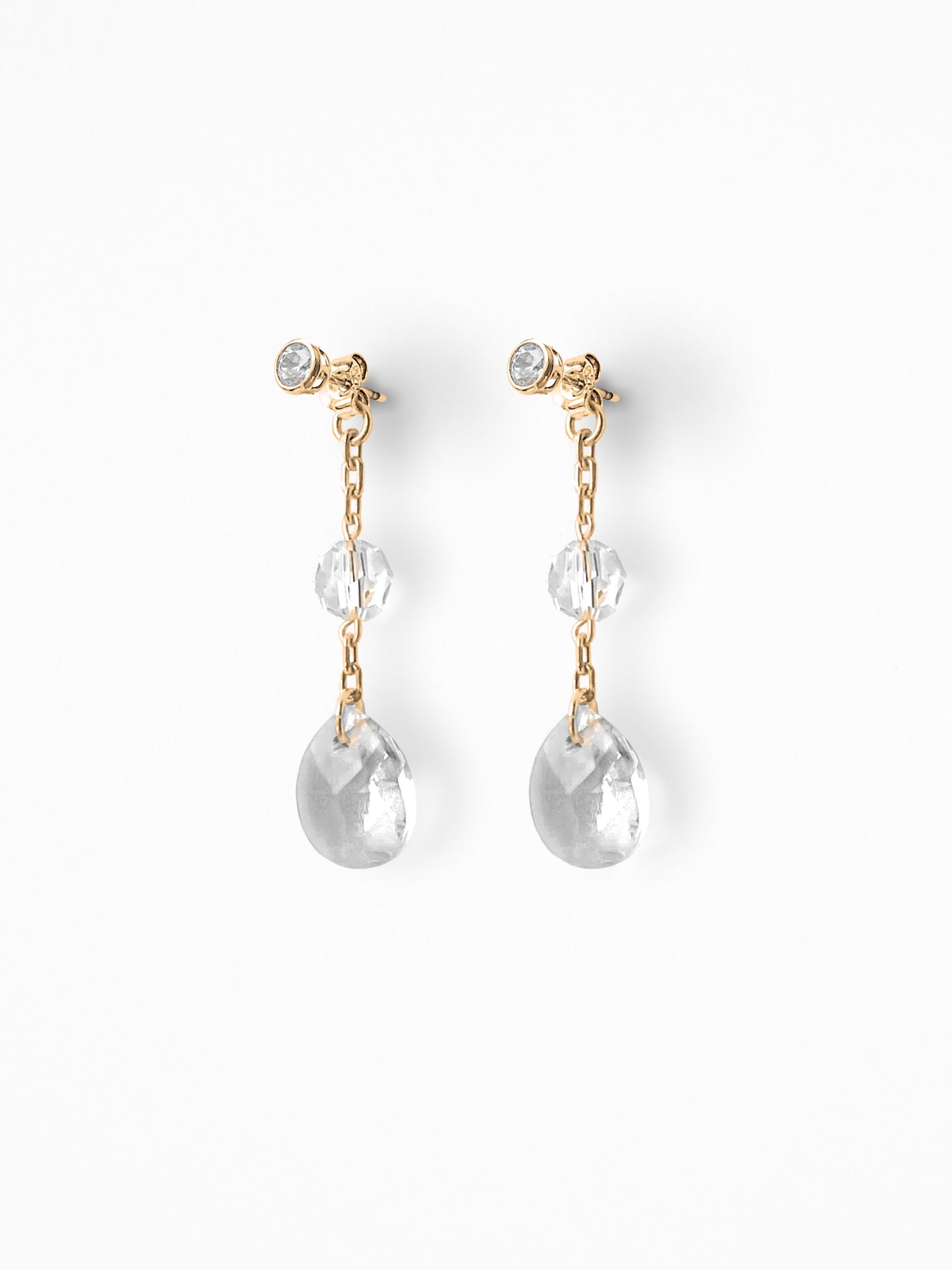 "GLIMMERLY" EARRINGS VERMEIL