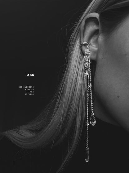 "U WET" EAR CUFF VERMEIL