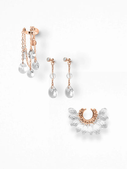 "GLIMM" EAR SET VERMEIL