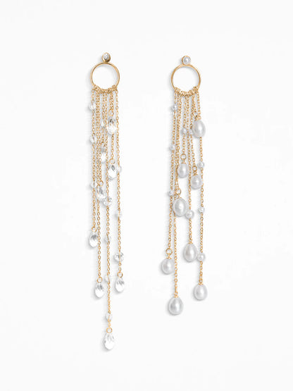 “DUO DE LARMES” EARRINGS SILVER