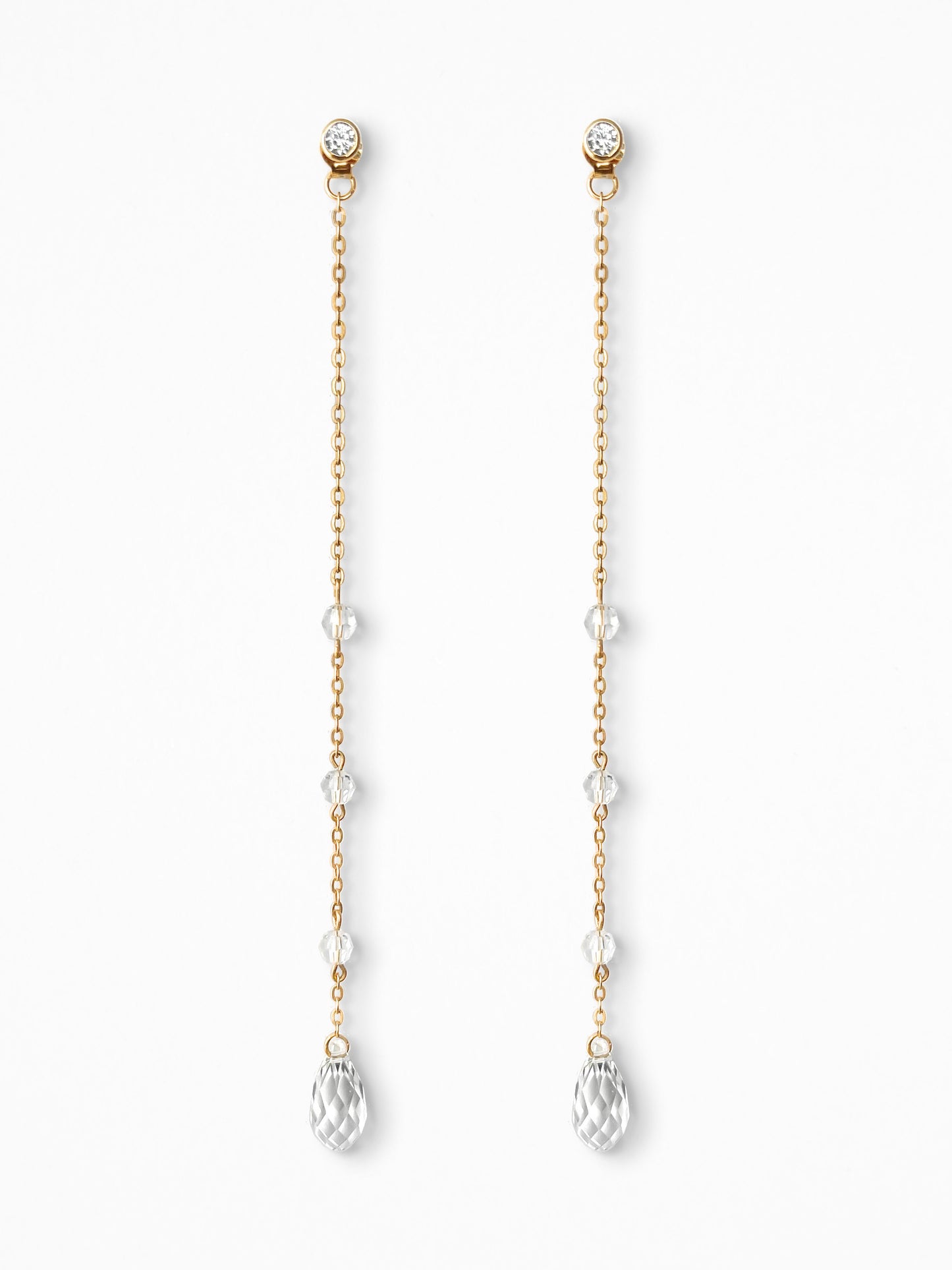 "LUMIDROPS" EARRINGS VERMEIL