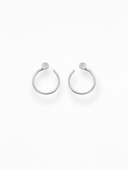 "EASY" EAR SET SILVER