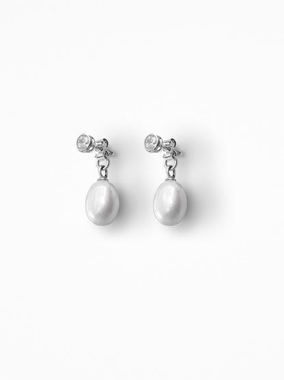 "GENTLE" EAR SET SILVER