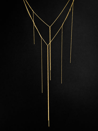 "LIENS" NECKLACE VERMEIL