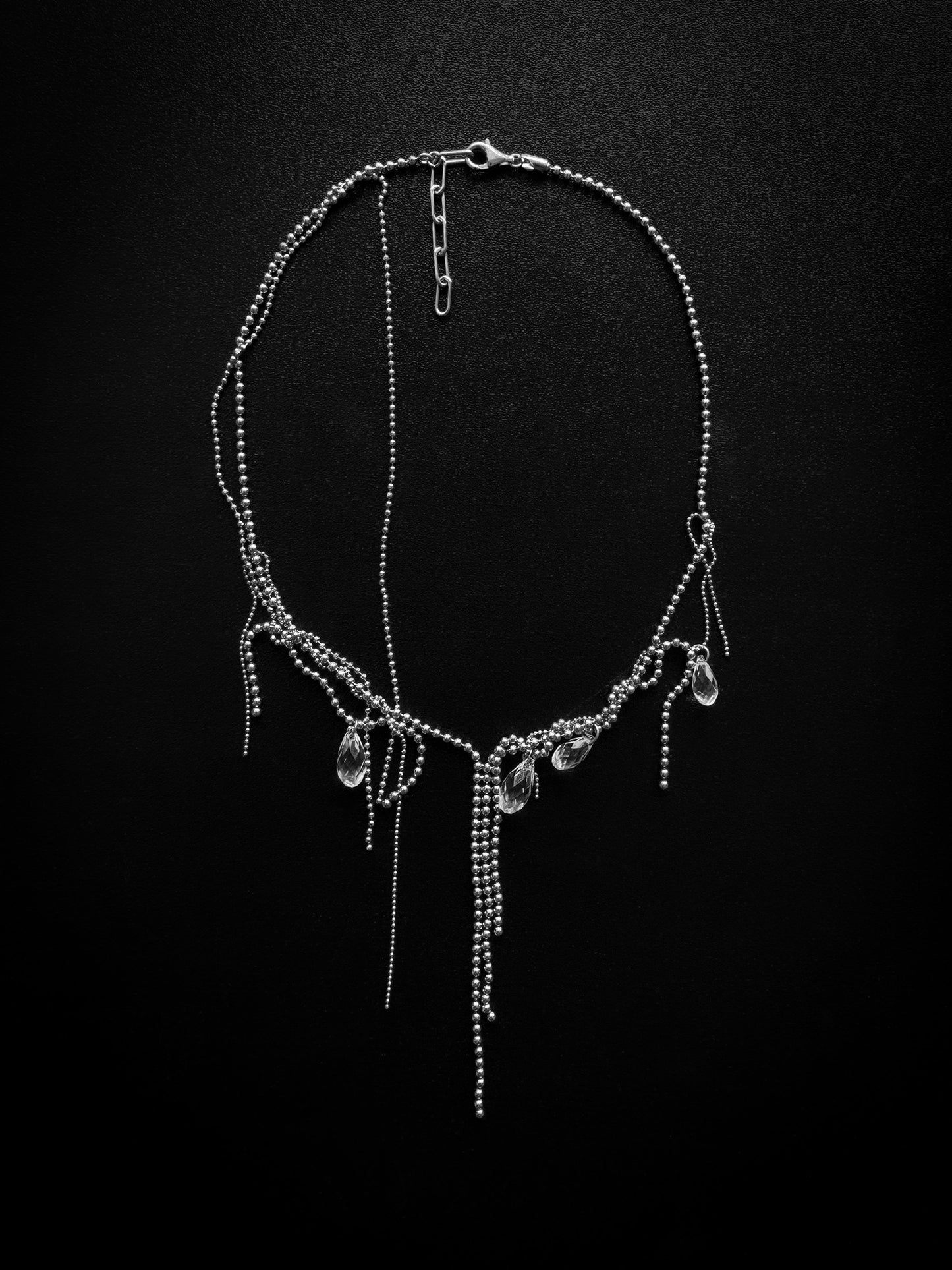 "ATTACHE" NECKLACE SILVER