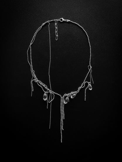 "ATTACHE" NECKLACE SILVER