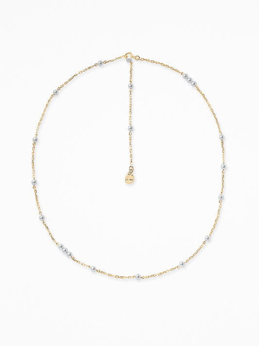 "PEARLCHAIN" NECKLACE VERMEIL