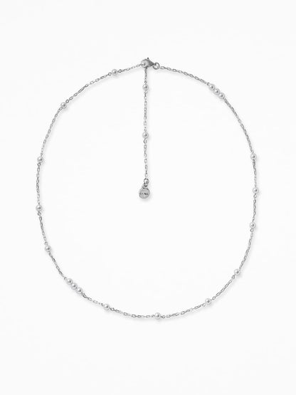 "ETHERA" NECK SET SILVER