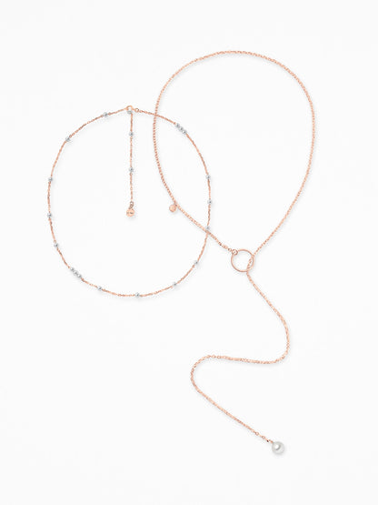 "ETHERA" NECK SET VERMEIL