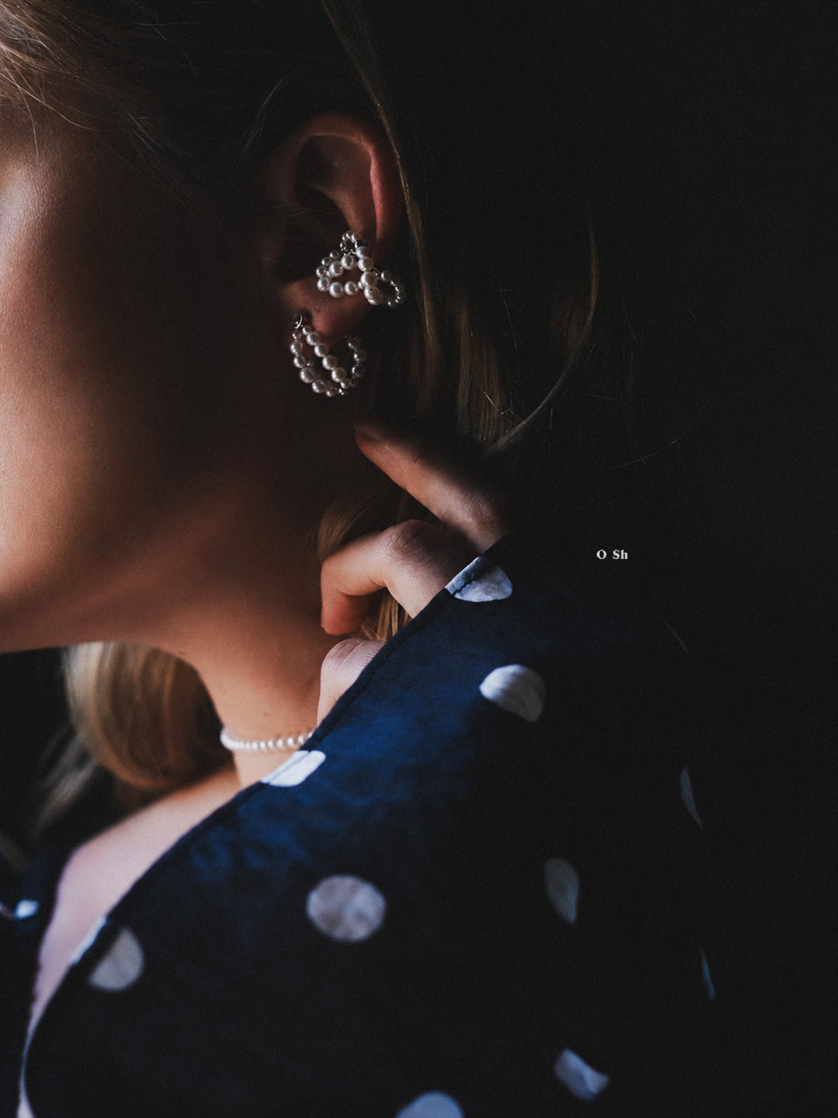 "NOUE" EAR CUFF SILVER