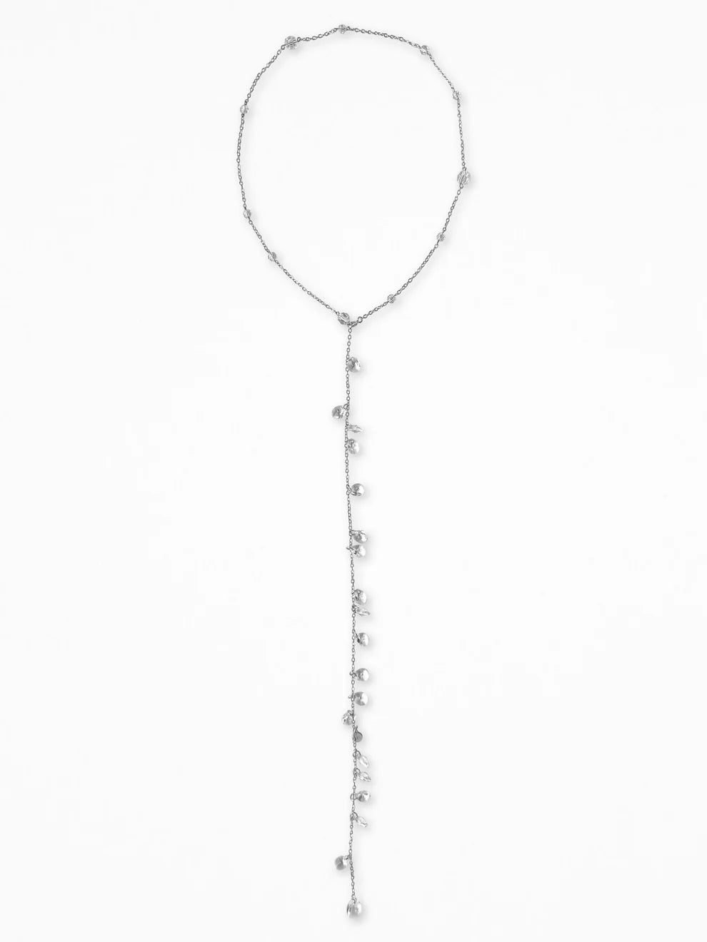 "CHAMPAGNE" NECKLACE/BRACELET SILVER