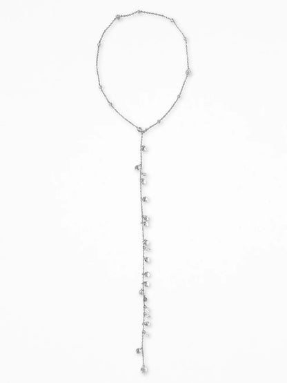 "CHAMPAGNE" NECKLACE/BRACELET SILVER