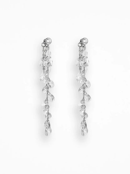 "CHAMPAGNE" EARRINGS SILVER
