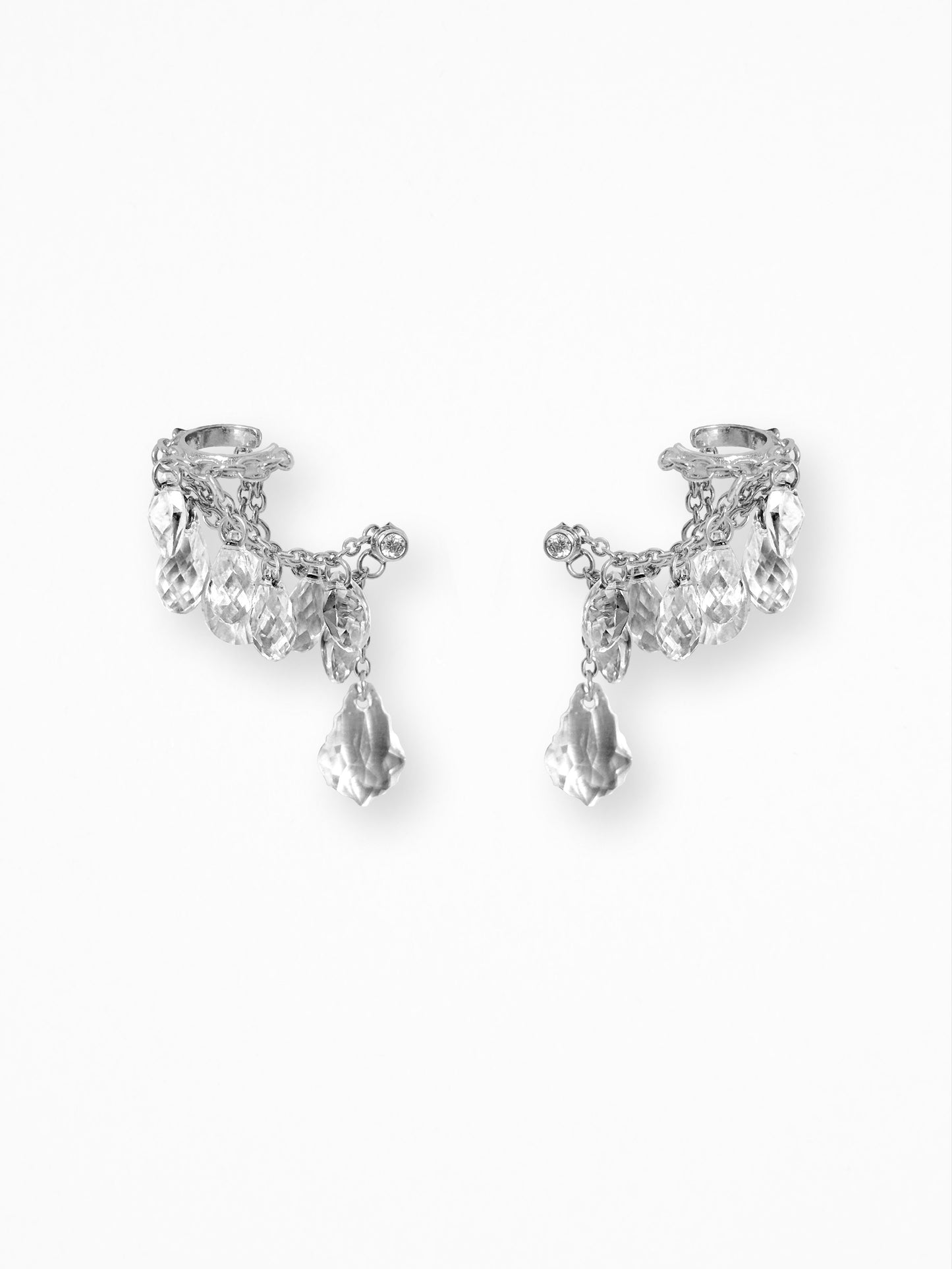 "STUNN" EARRINGS SILVER