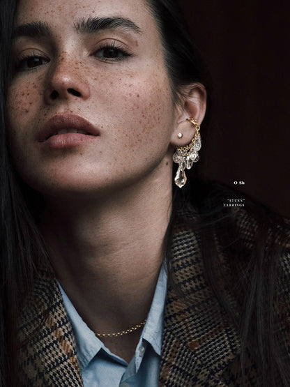 "STUNN" EARRINGS VERMEIL