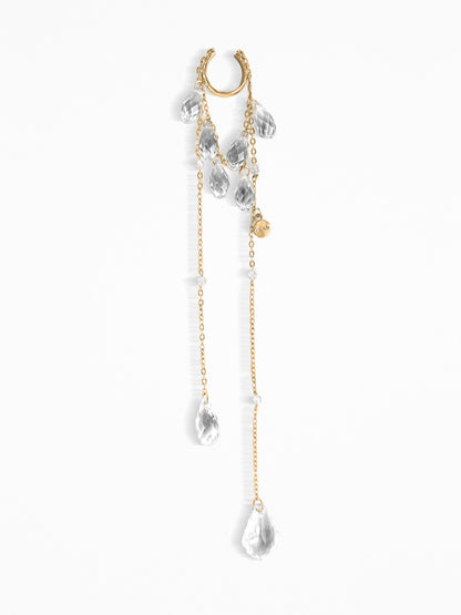 "RAINFALLIA" EAR SET VERMEIL